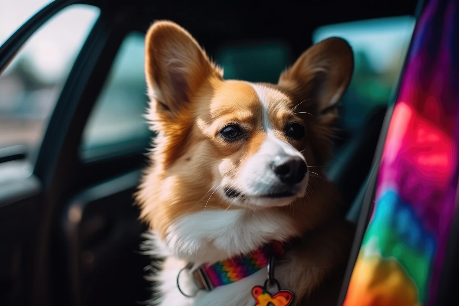 BMW X5 back seat cover for Pembroke Welsh Corgis