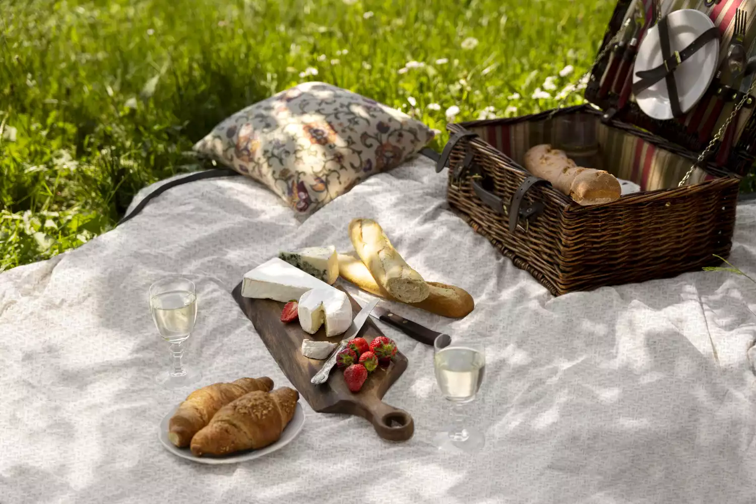 luxury picnic blankets